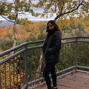 Zara oversize Aviator Jacket size size m